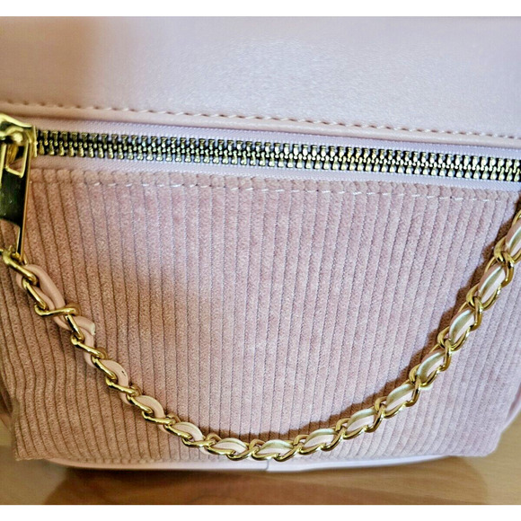 Pokemon 11" Mini Backpack - Pink Corduroy Eevee New With Tag Pikachu - Picture 7 of 13